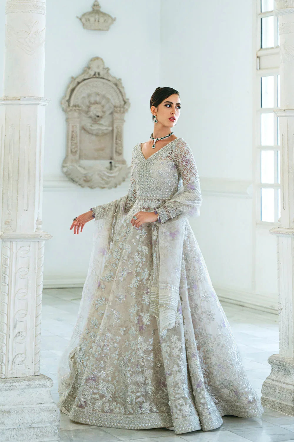 Saira Rizwan | Naqsh Festive | SRN24-01  Daphne - Aqsa Fabrics