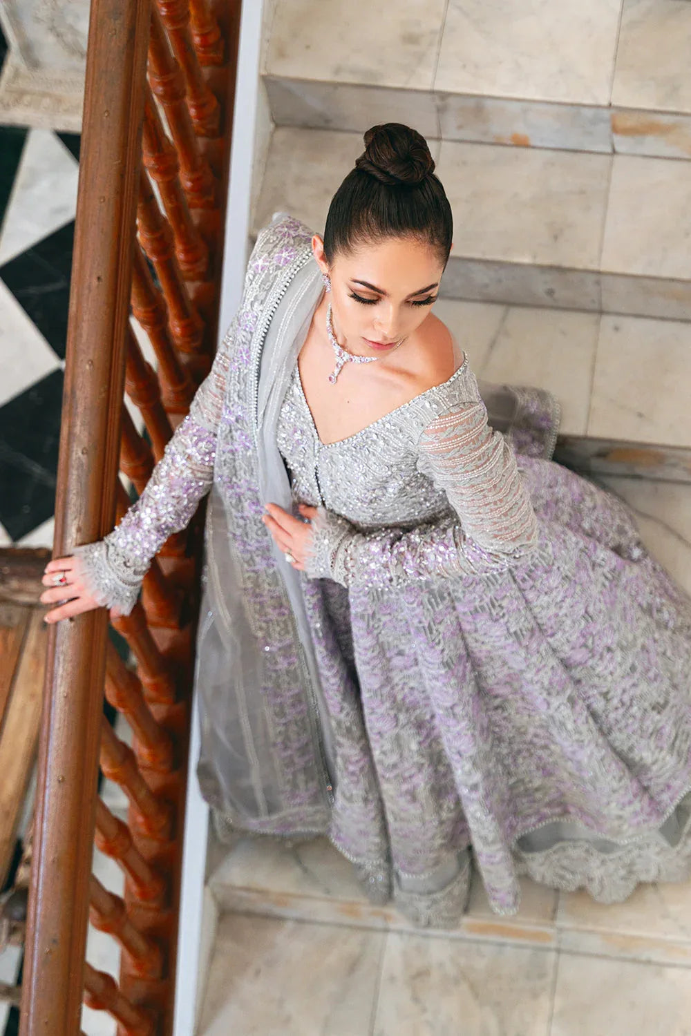 Saira Rizwan | Naqsh Festive | SRN24-02  Eloise - Aqsa Fabrics