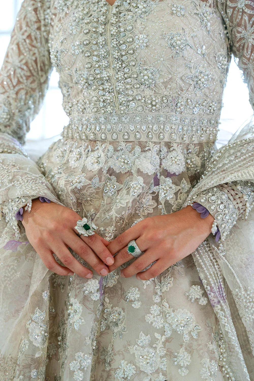 Saira Rizwan | Naqsh Festive | SRN24-01  Daphne - Aqsa Fabrics
