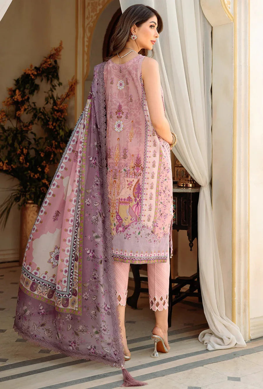 Noor by Saadia Asad | Luxury Collection | NEIDCHK22-D4-A-HELM-S - Aqsa Fabrics