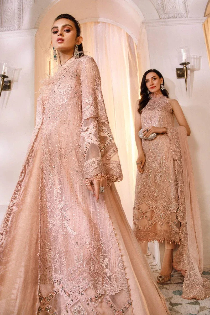 NEW MARIA B - Ash Pink - Aqsa Fabrics