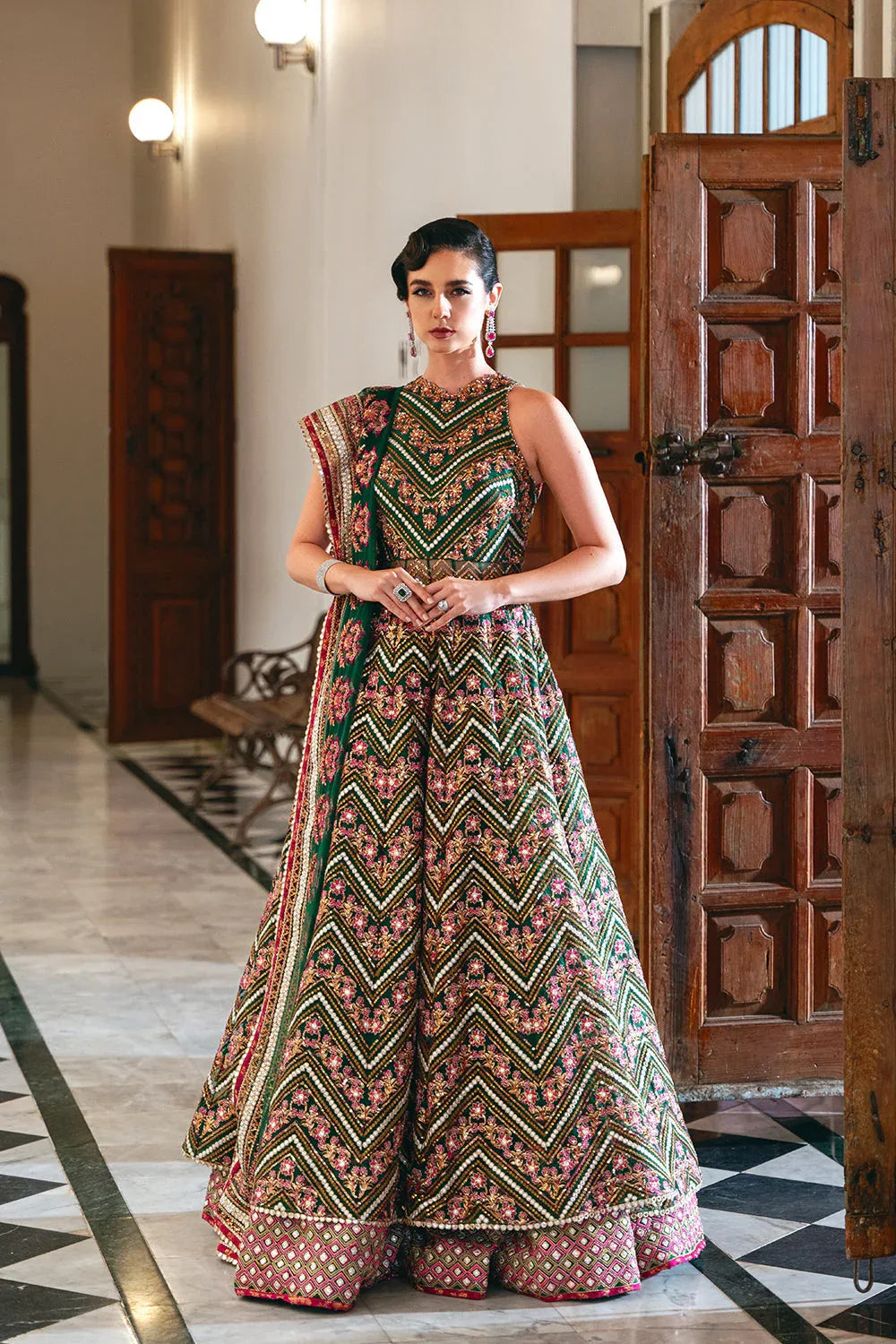 Saira Rizwan | Naqsh Festive | SRN24-06 Penelope - Aqsa Fabrics