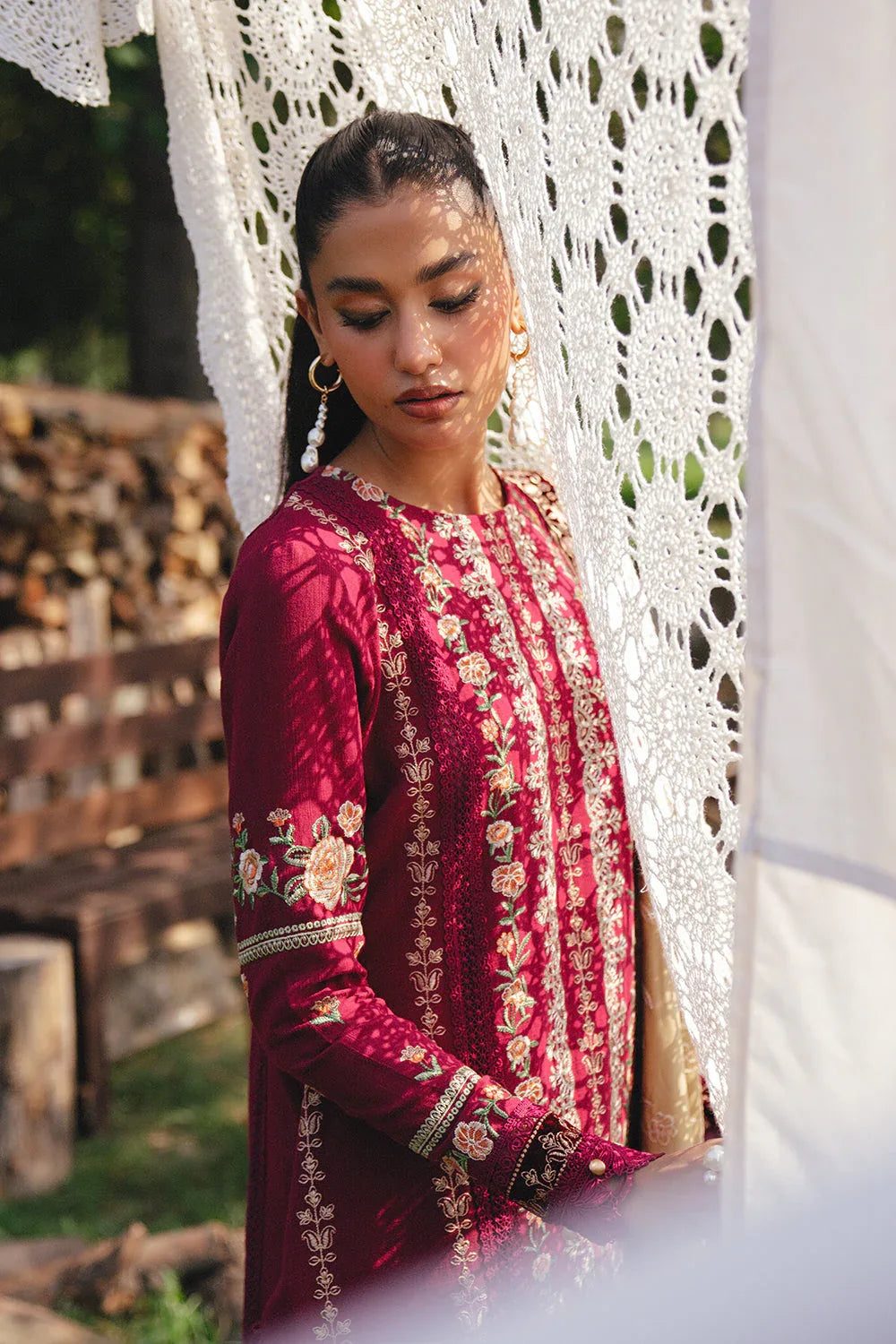 Saira Rizwan | Winter 2024 | SANSA-SRW24-09 - Aqsa Fabrics