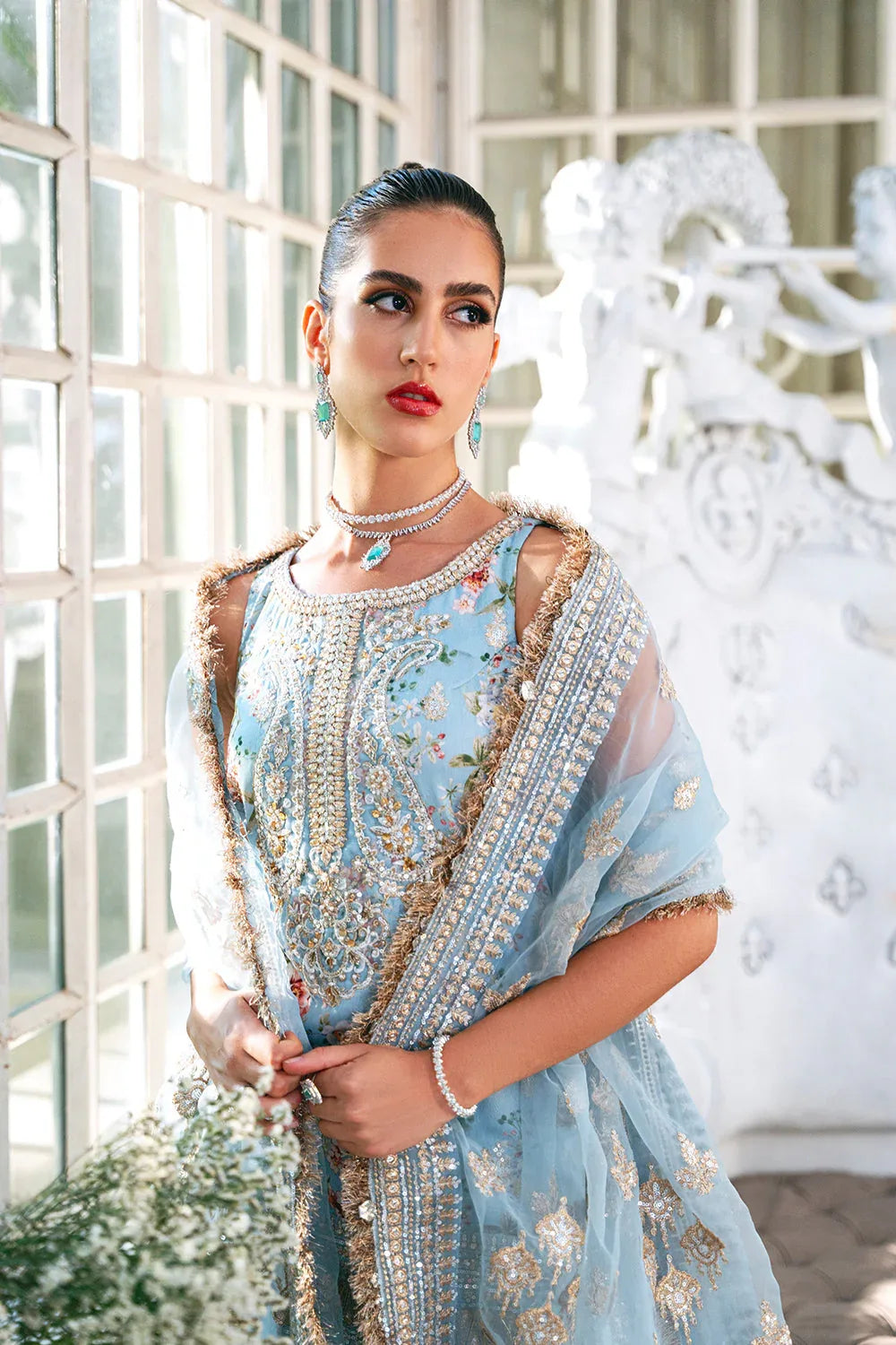 Saira Rizwan | Naqsh Festive | SRN24-05 Edwina - Aqsa Fabrics