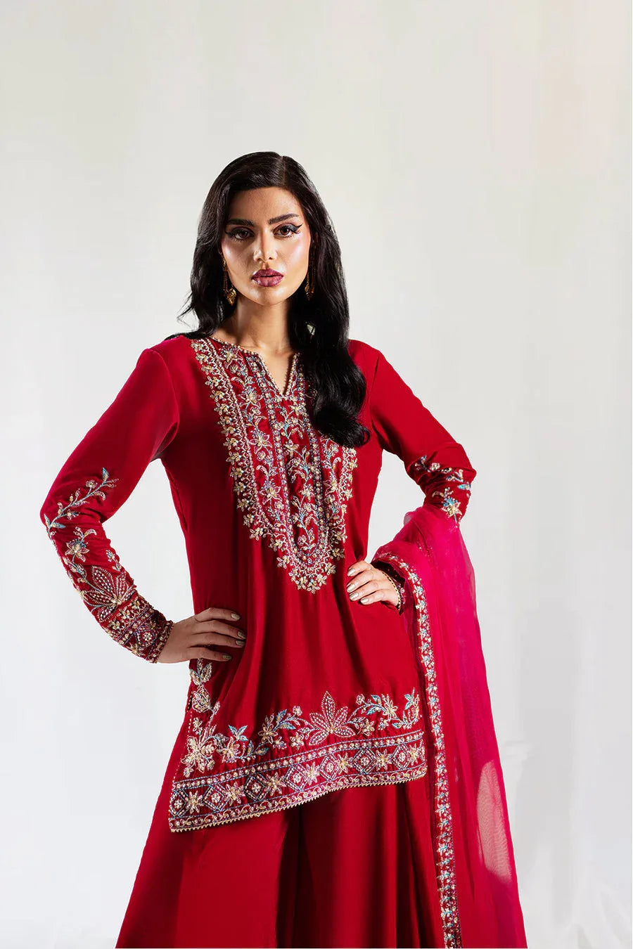 Saira Rizwan | Velvet Pret 25 | SHIREEN-SRVP25-04 - Aqsa Fabrics