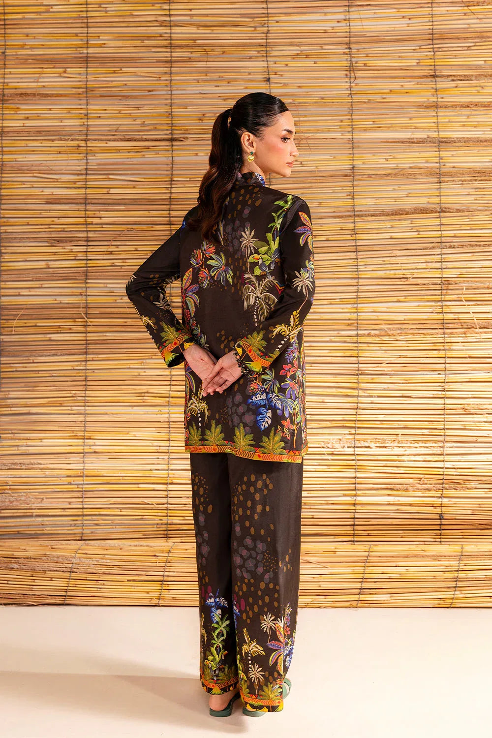 Saira Rizwan | Silk Coords 25 | COCONUT CRUSH - SRSP-25-02 - Aqsa Fabrics
