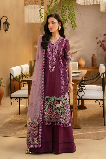 Saira Rizwan | Luxury Lawn 25 | VALERIE-SRL25-11 - Aqsa Fabrics