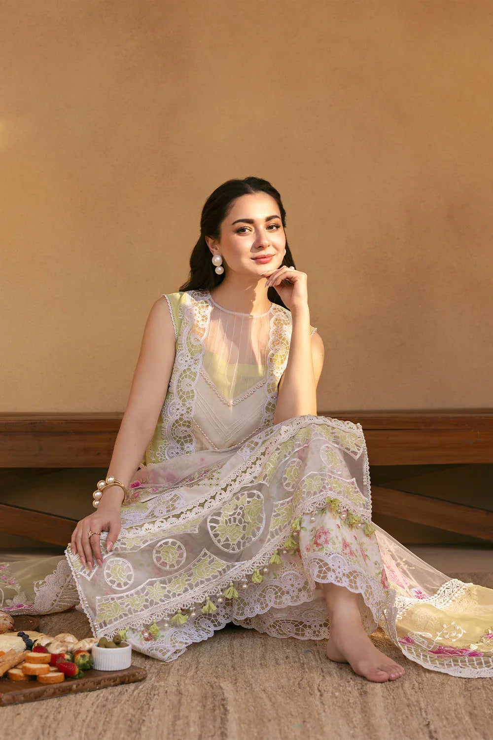 Saira Rizwan | Luxury Lawn 25 | VERA-SRL25-05 - Aqsa Fabrics