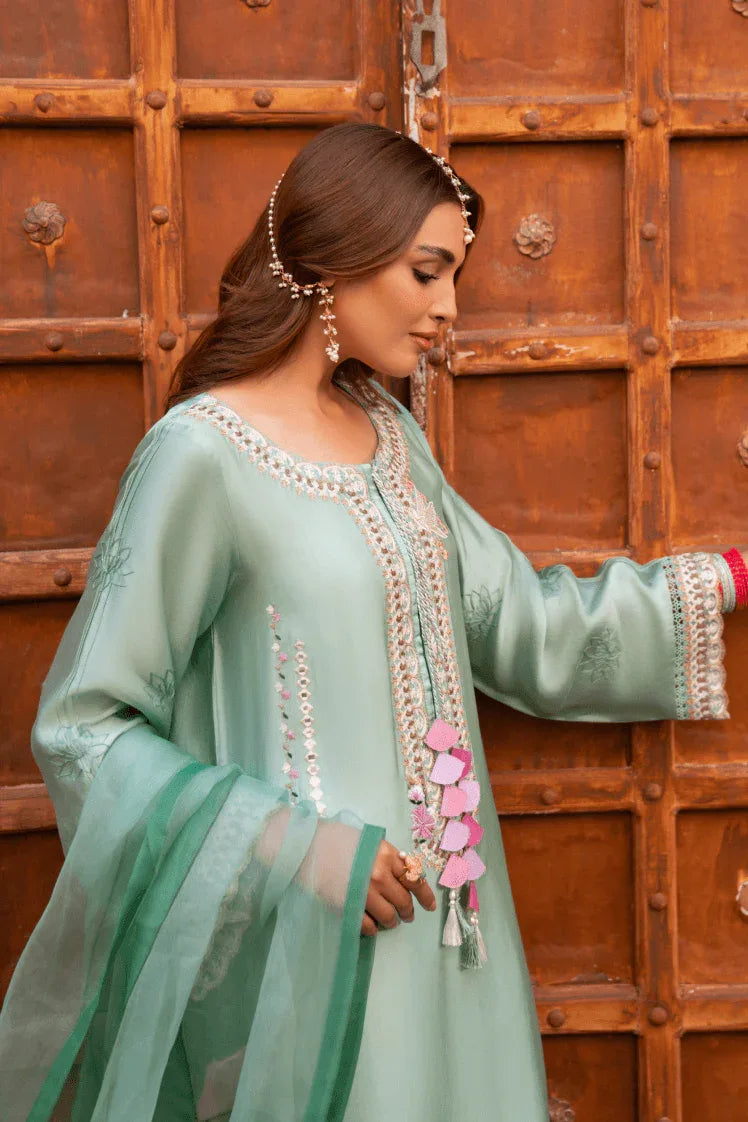 Muntaha | Aangan Eid Edit | Niyara - Aqsa Fabrics