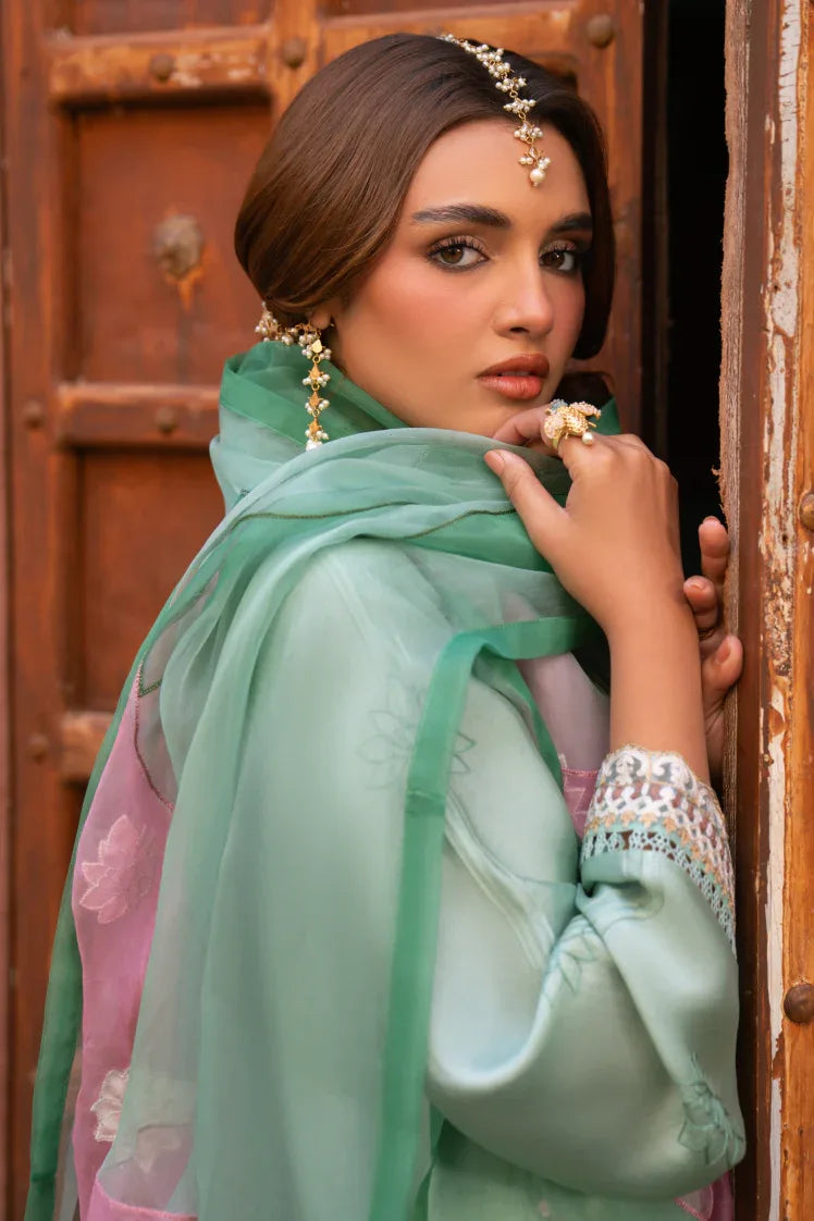 Muntaha | Aangan Eid Edit | Niyara - Aqsa Fabrics
