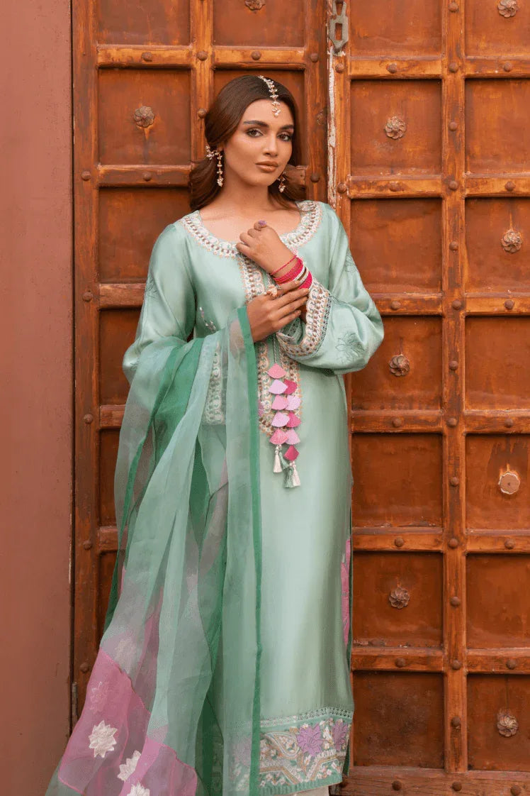 Muntaha | Aangan Eid Edit | Niyara - Aqsa Fabrics