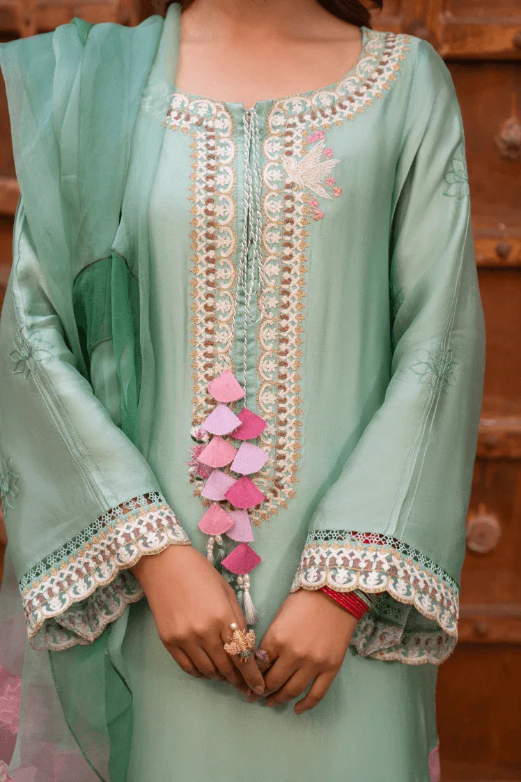 Muntaha | Aangan Eid Edit | Niyara - Aqsa Fabrics