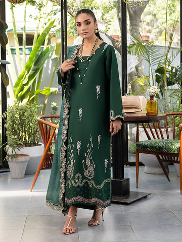 Izel | Meadow Muse Embroidered Lawn 25 | NOORE - Aqsa Fabrics