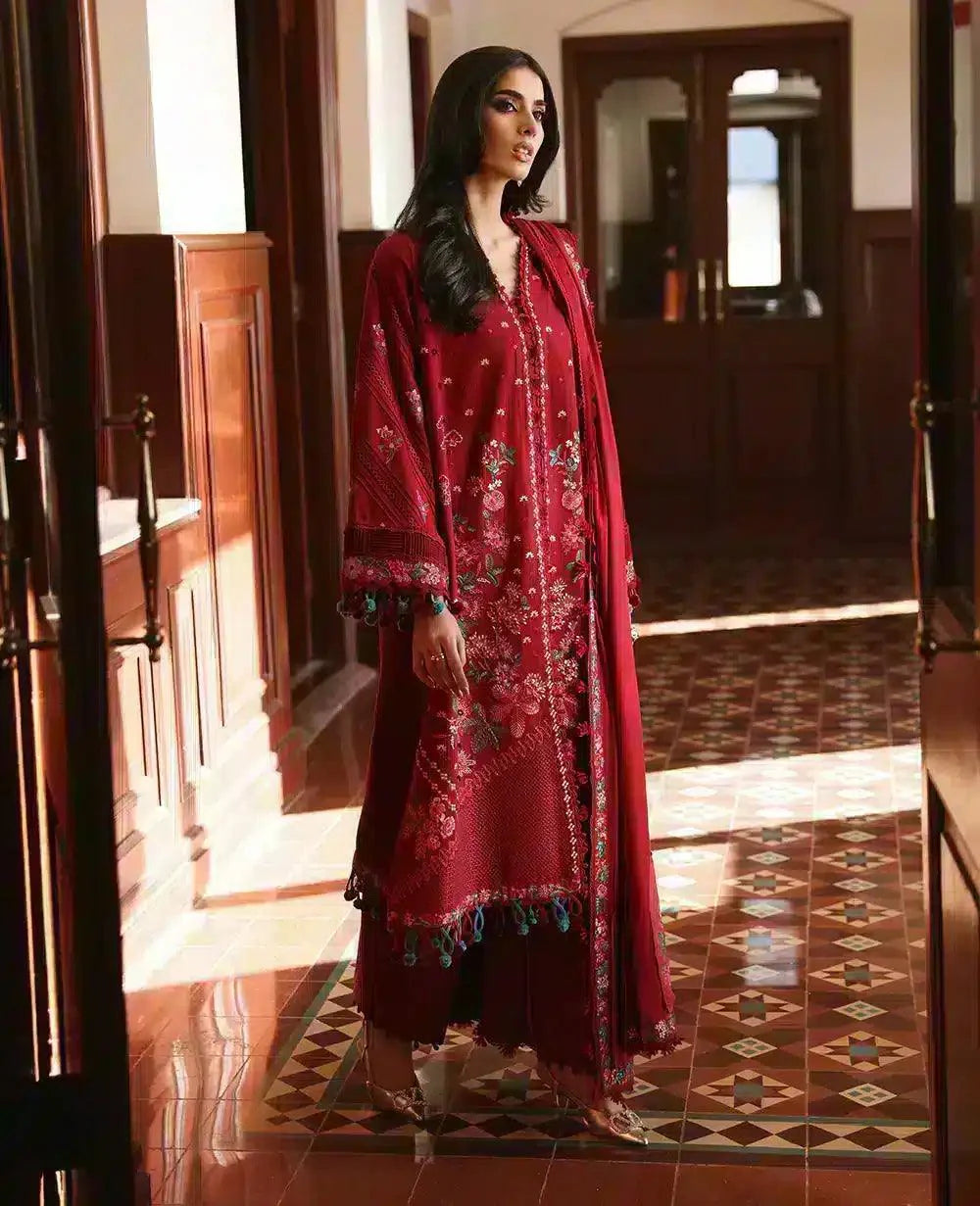 Republic Womenswear | Noemei Luxury Shawl 23 | NWU23-D1-A - Aqsa Fabrics