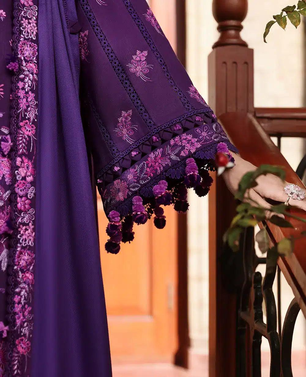 Republic Womenswear | Noemei Luxury Shawl 23 | NWU23-D1-B - Aqsa Fabrics