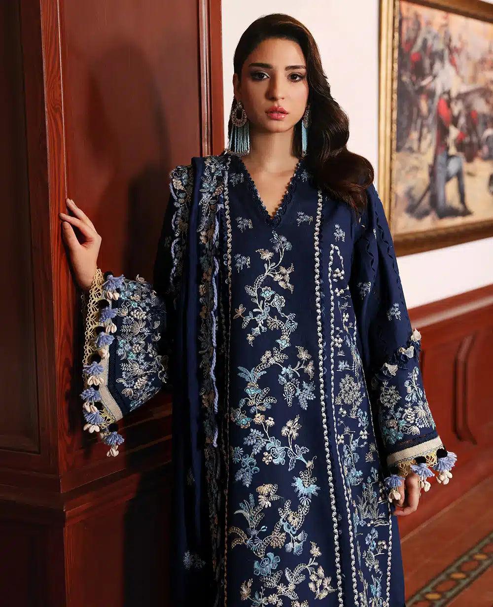 Republic Womenswear | Noemei Luxury Shawl 23 | NWU23-D2-A - Aqsa Fabrics