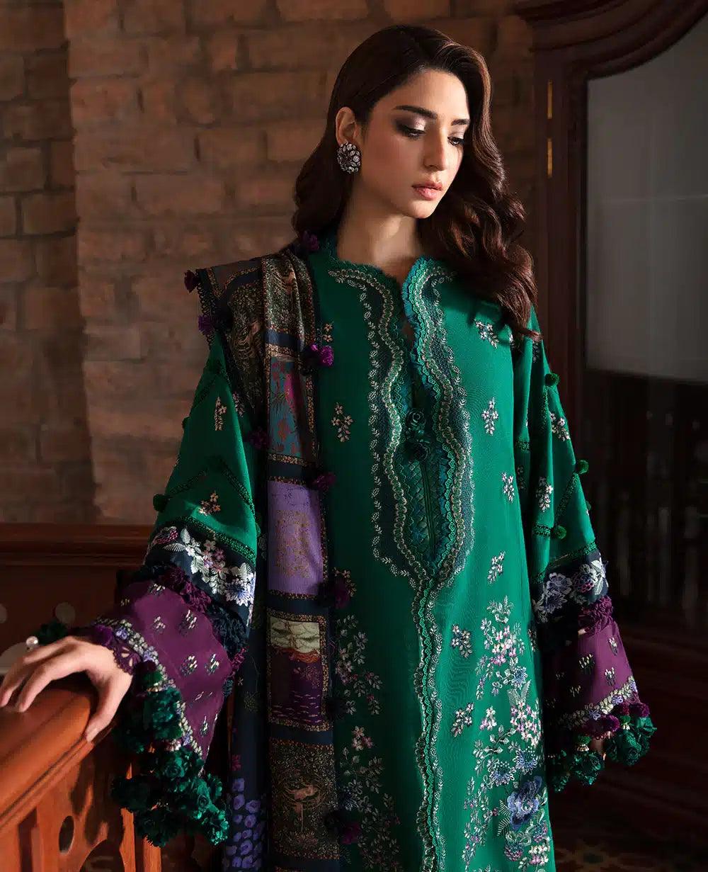 Republic Womenswear | Noemei Luxury Shawl 23 | NWU23-D3-A - Aqsa Fabrics