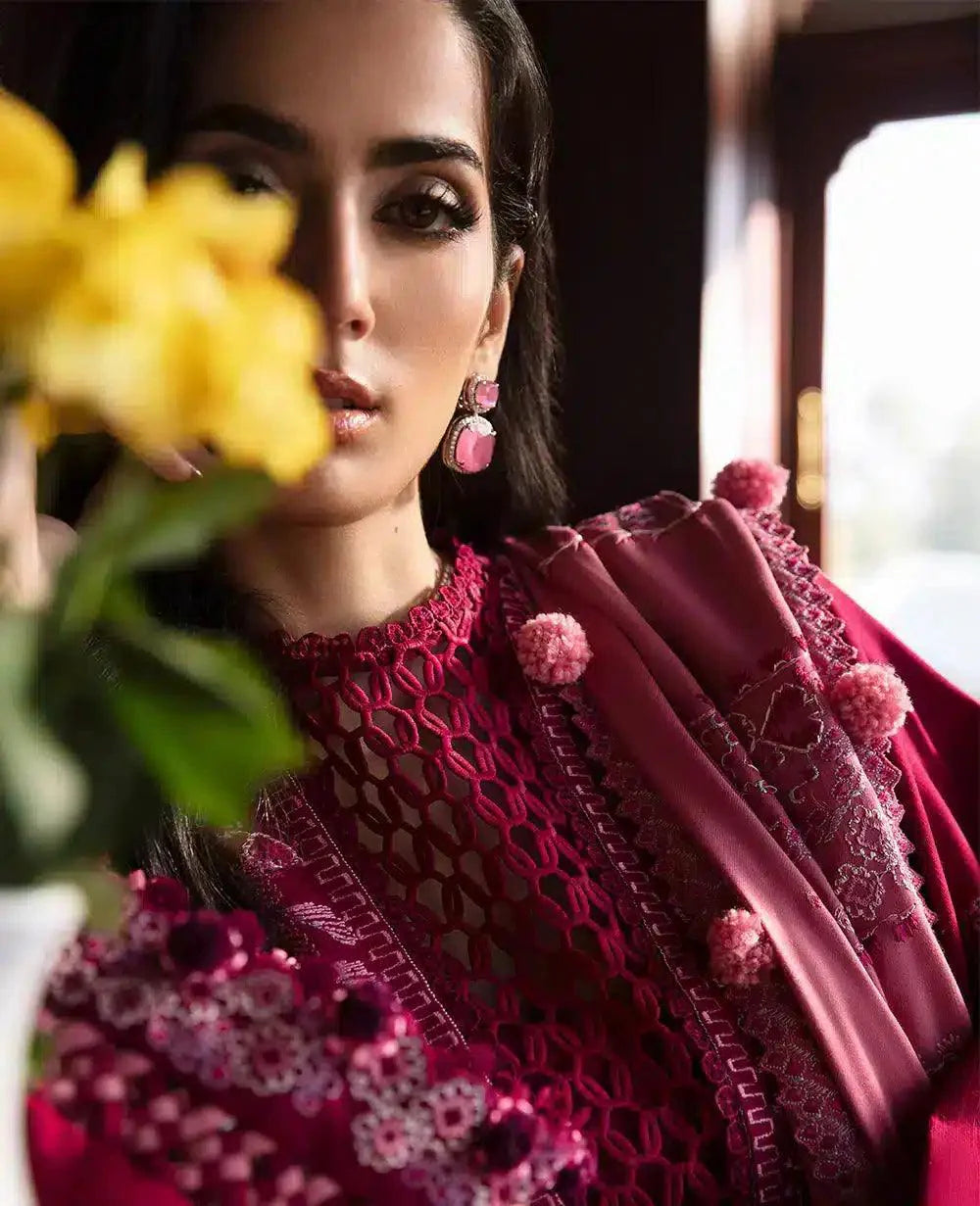 Republic Womenswear | Noemei Luxury Shawl 23 | NWU23-D4-A - Aqsa Fabrics