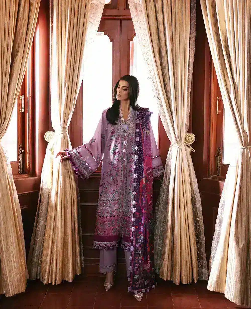 Republic Womenswear | Noemei Luxury Shawl 23 | NWU23-D7-A - Aqsa Fabrics