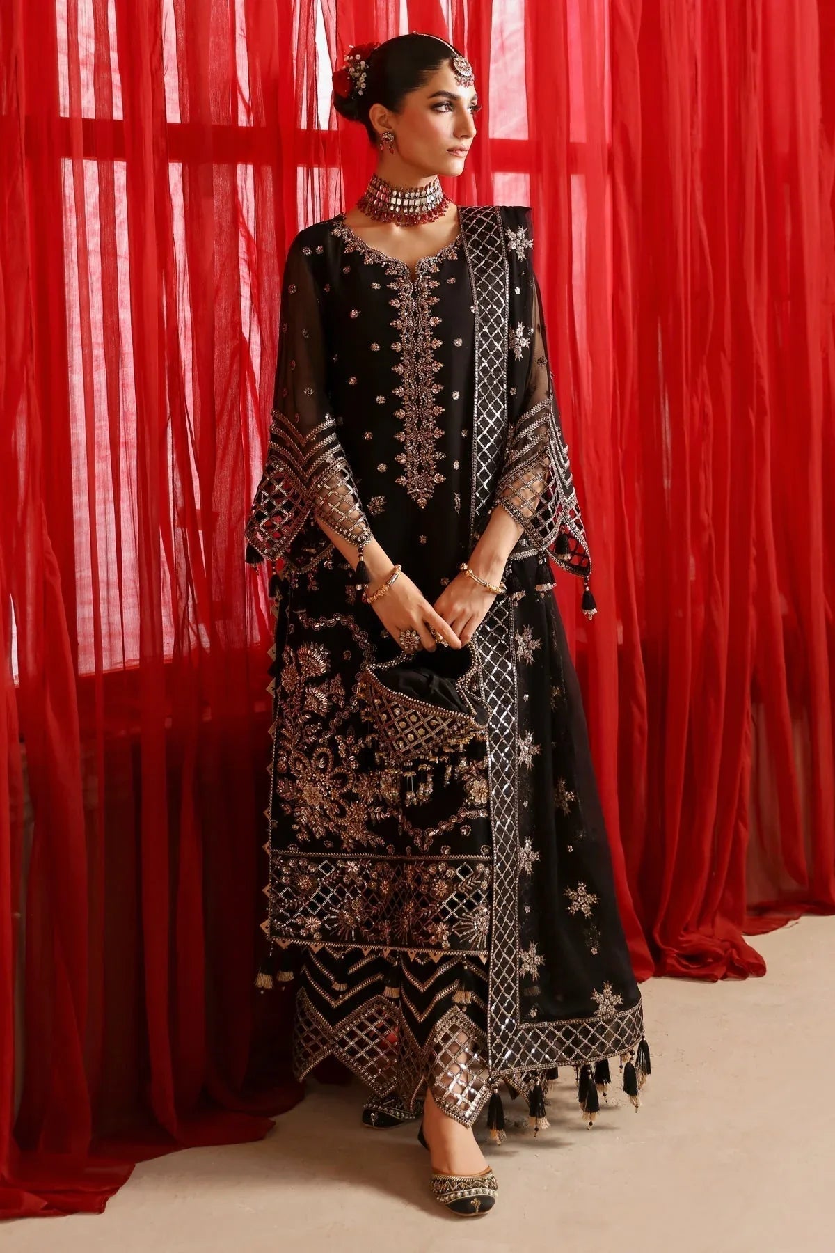 Alizeh | Reena Wedding Formals | AF-HM-4026-NAINA - Aqsa Fabrics
