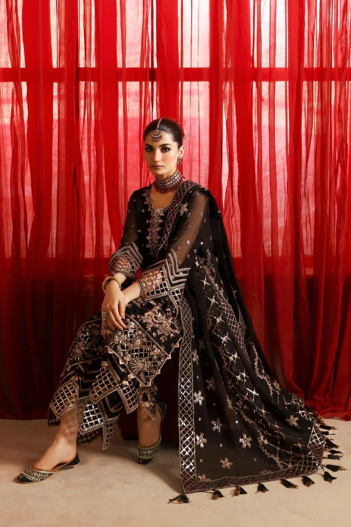 Alizeh | Reena Wedding Formals | AF-HM-4026-NAINA - Aqsa Fabrics