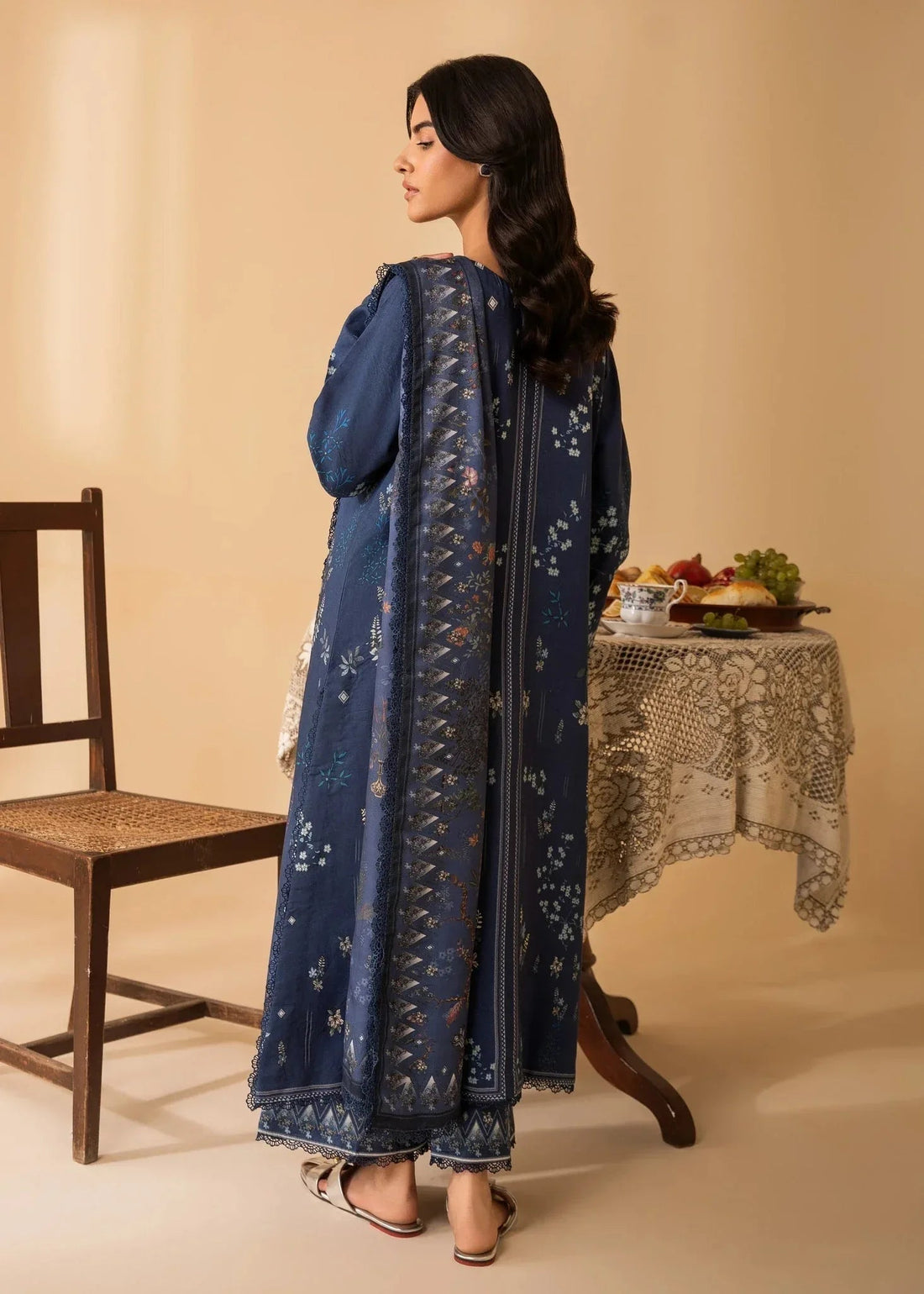 Nureh | Shades of Winter | LYRA (AZ-08) - Aqsa Fabrics