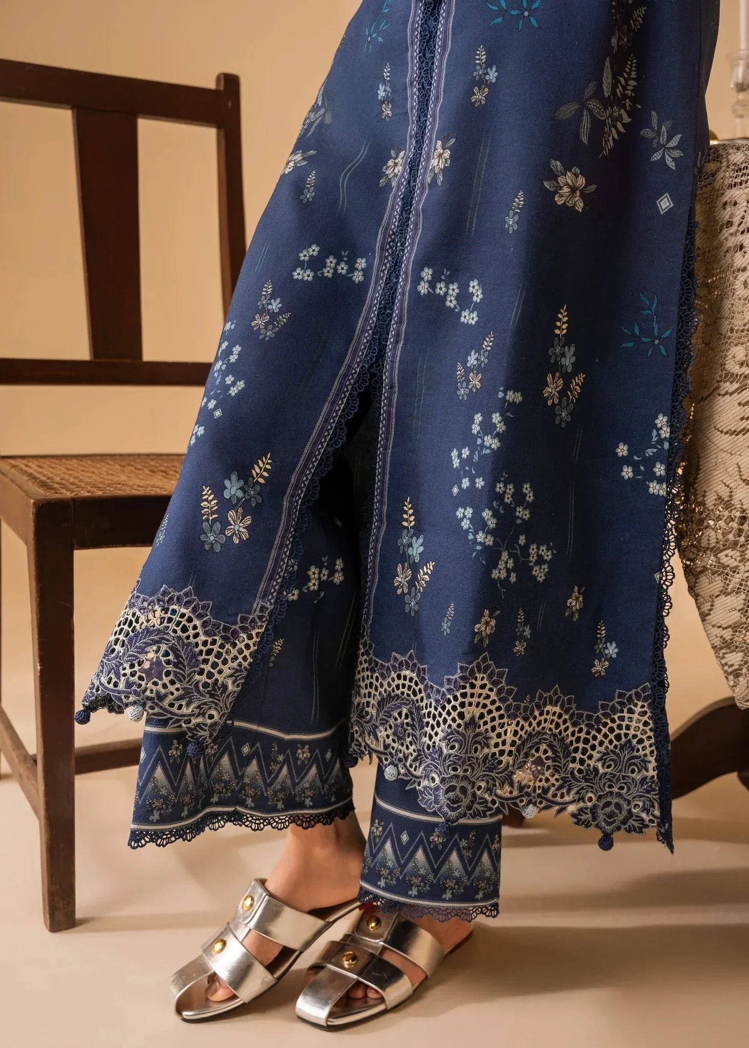 Nureh | Shades of Winter | LYRA (AZ-08) - Aqsa Fabrics