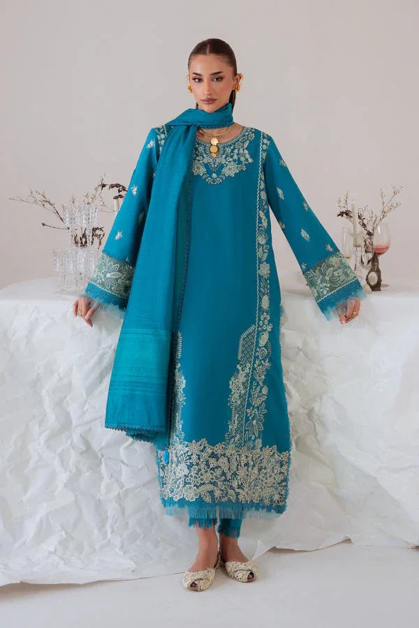 Aabyaan | Miraal Signature Embroidered Viscose 25 | NEHAL (AV-03) - Aqsa Fabrics