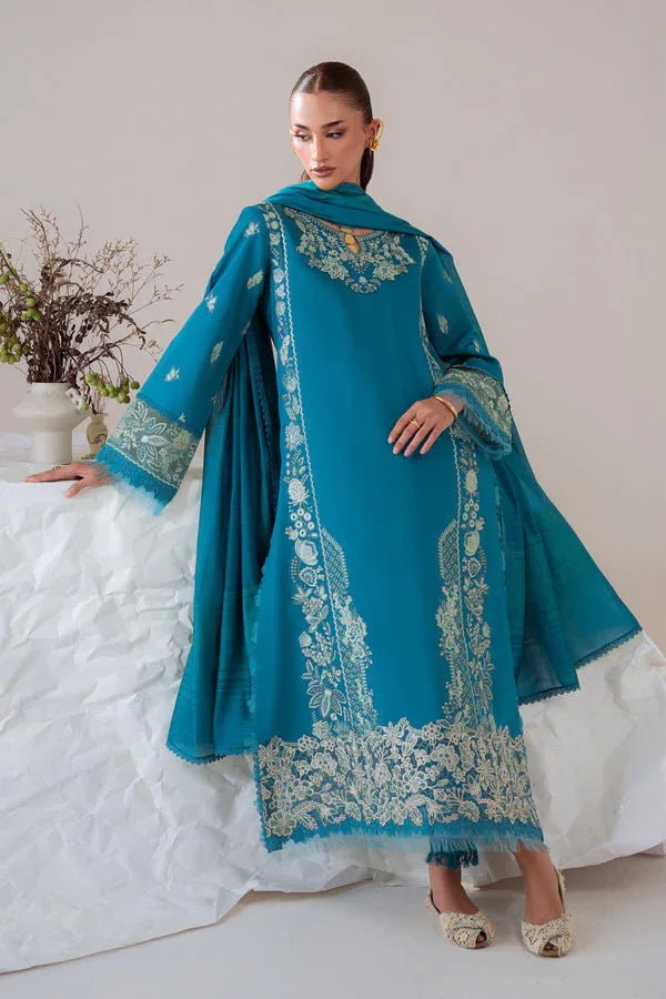 Aabyaan | Miraal Signature Embroidered Viscose 25 | NEHAL (AV-03) - Aqsa Fabrics