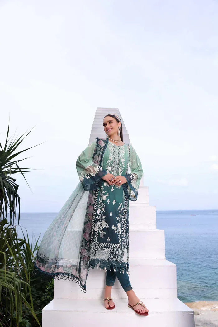 Noor by Saadia Asad | Luxe Printkari 24 | D2-A - Aqsa Fabrics