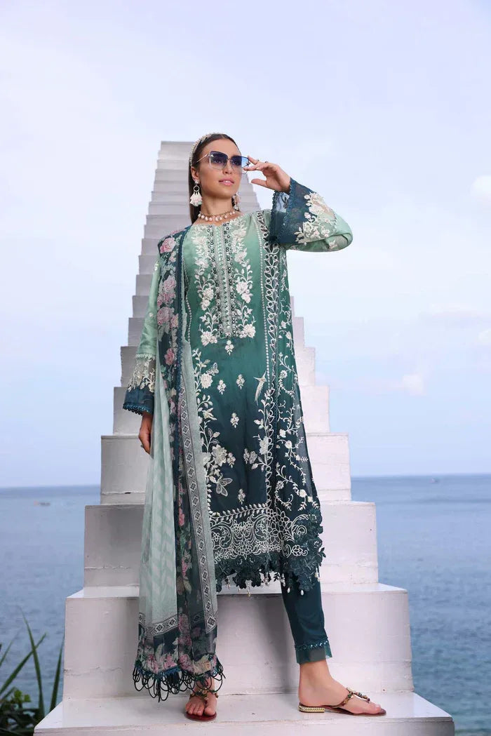 Noor by Saadia Asad | Luxe Printkari 24 | D2-A - Aqsa Fabrics