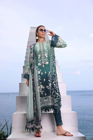 Noor by Saadia Asad | Luxe Printkari 24 | D2-A - Aqsa Fabrics