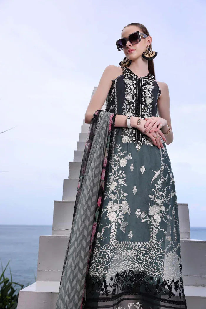 Noor by Saadia Asad | Luxe Printkari 24 | D2-B - Aqsa Fabrics