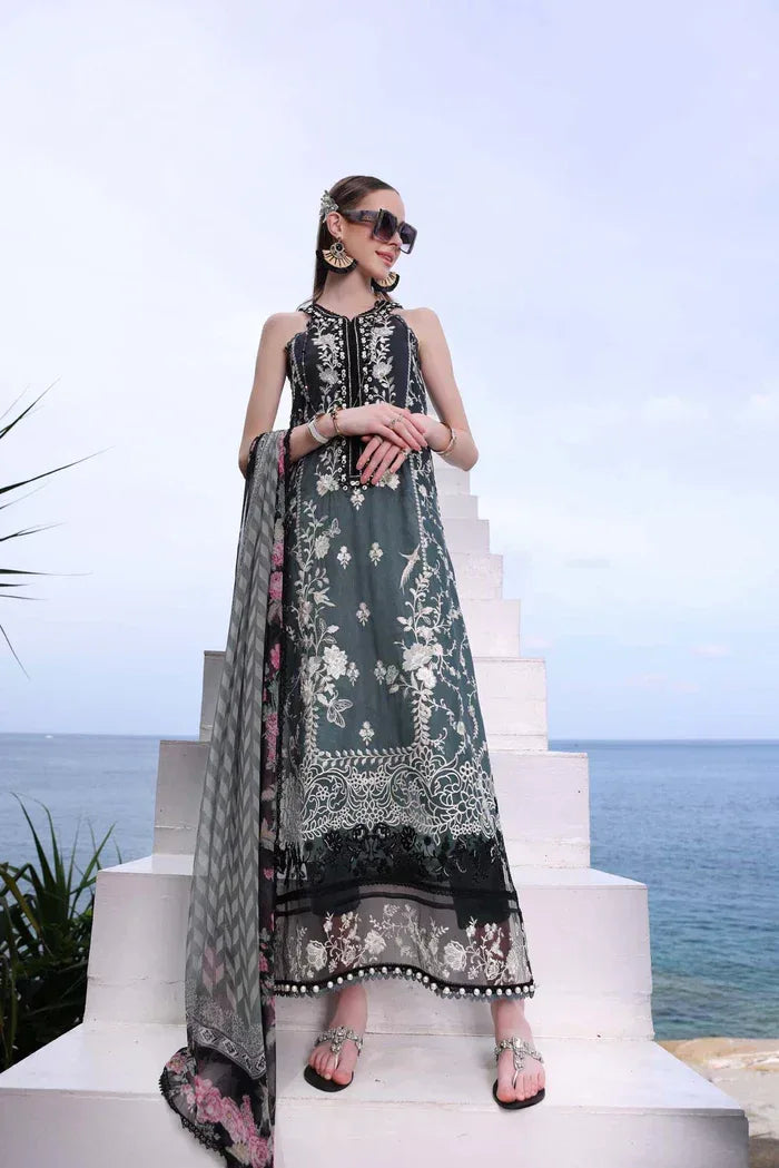 Noor by Saadia Asad | Luxe Printkari 24 | D2-B - Aqsa Fabrics