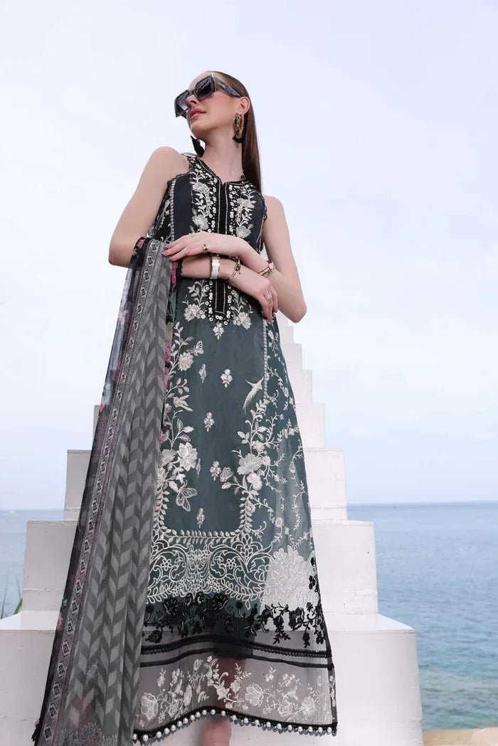 Noor by Saadia Asad | Luxe Printkari 24 | D2-B - Aqsa Fabrics