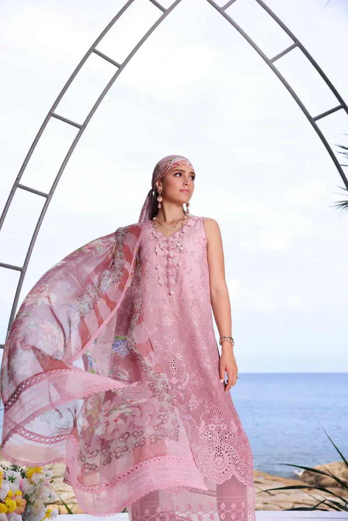 Noor by Saadia Asad | Luxe Printkari 24 | D1-B - Aqsa Fabrics