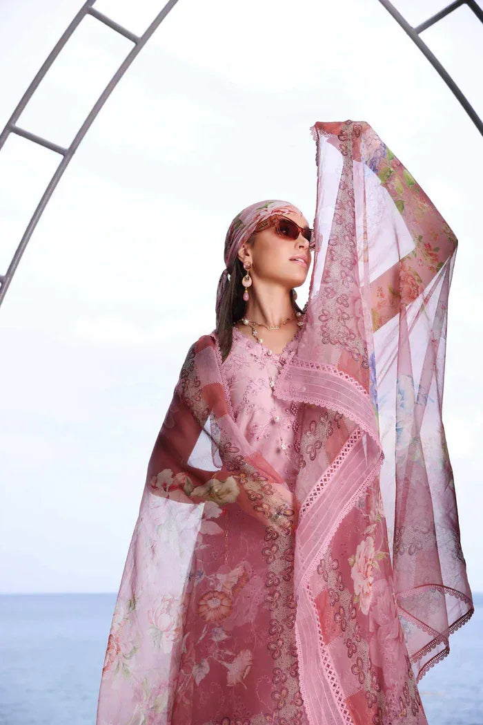 Noor by Saadia Asad | Luxe Printkari 24 | D1-B - Aqsa Fabrics