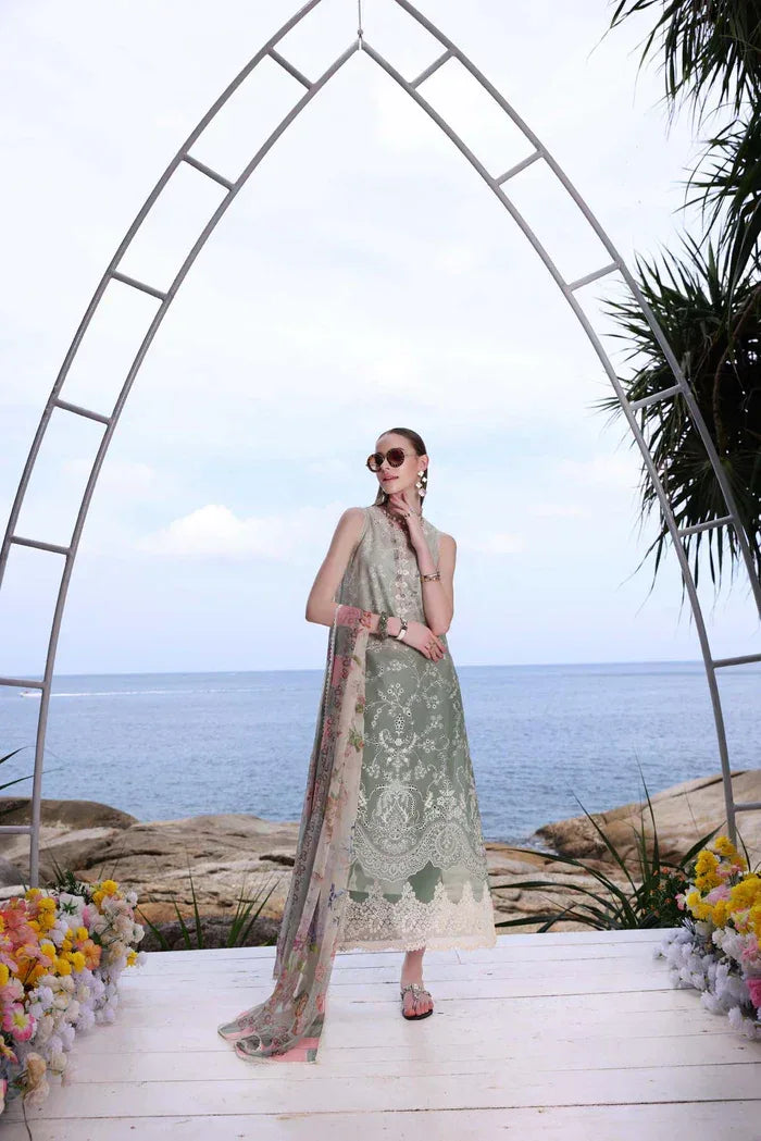Noor by Saadia Asad | Luxe Printkari 24 | D1-A - Aqsa Fabrics