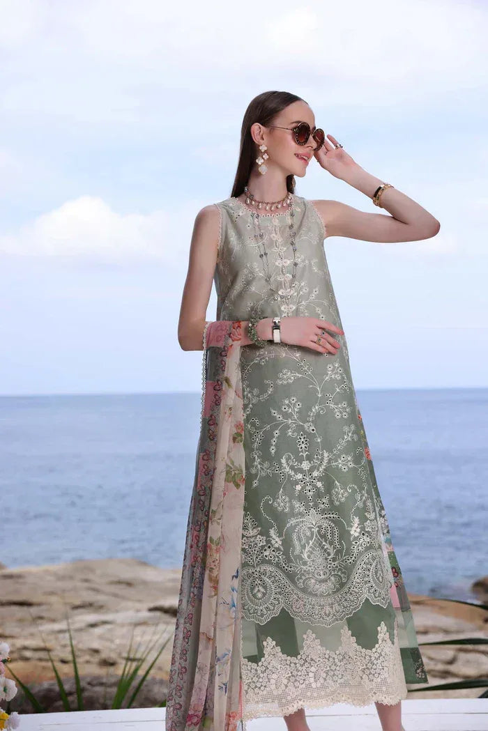 Noor by Saadia Asad | Luxe Printkari 24 | D1-A - Aqsa Fabrics