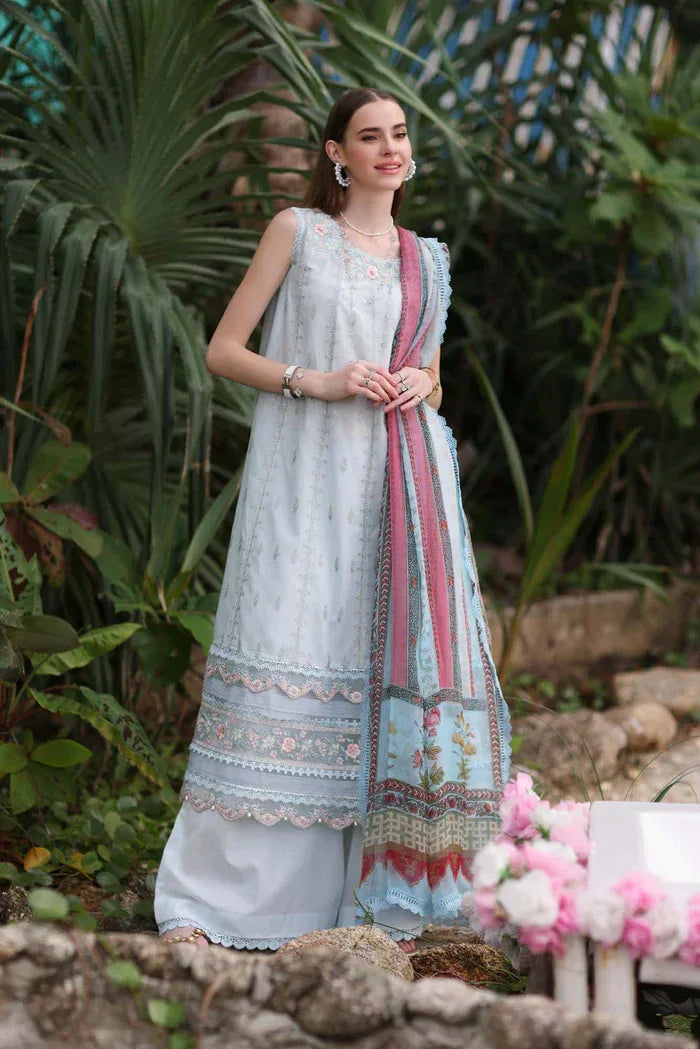 Noor by Saadia Asad | Luxe Printkari 24 | D3-B - Aqsa Fabrics