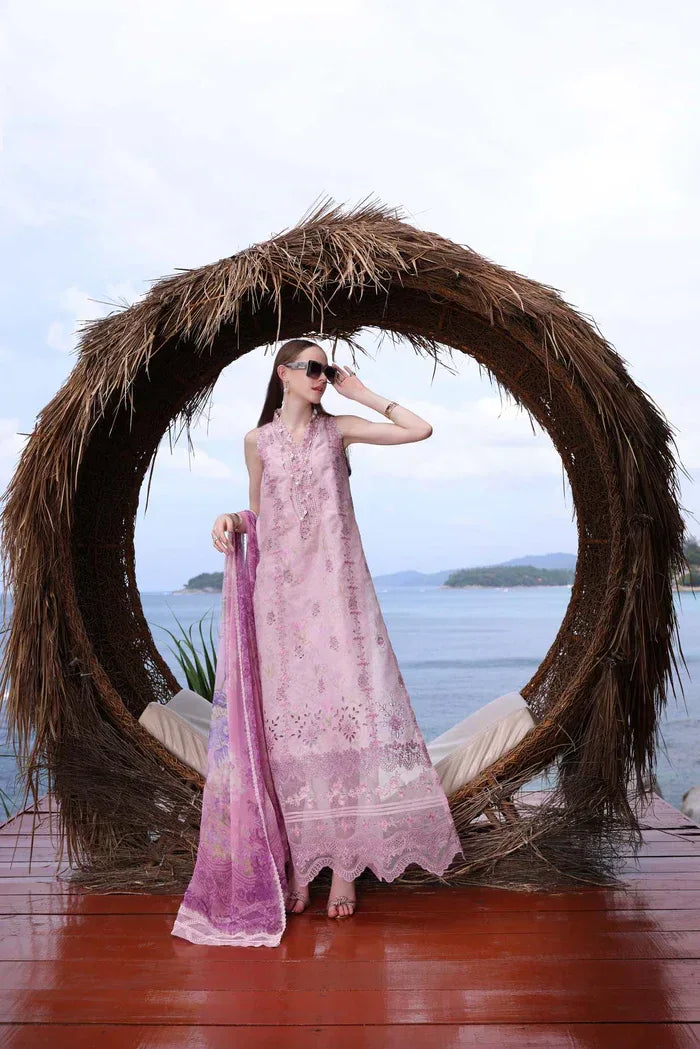 Noor by Saadia Asad | Luxe Printkari 24 | D5-A - Aqsa Fabrics