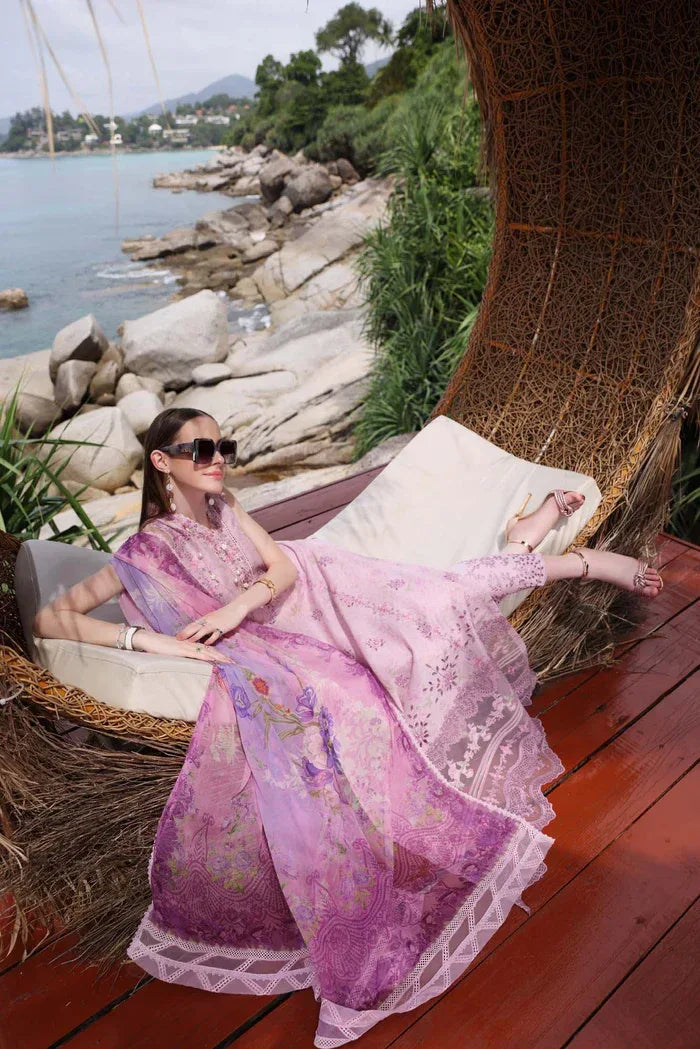 Noor by Saadia Asad | Luxe Printkari 24 | D5-A - Aqsa Fabrics