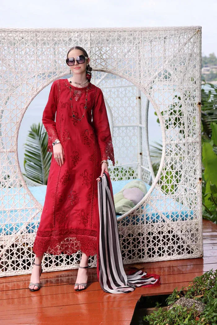 Noor by Saadia Asad | Luxe Printkari 24 | D8-A - Aqsa Fabrics