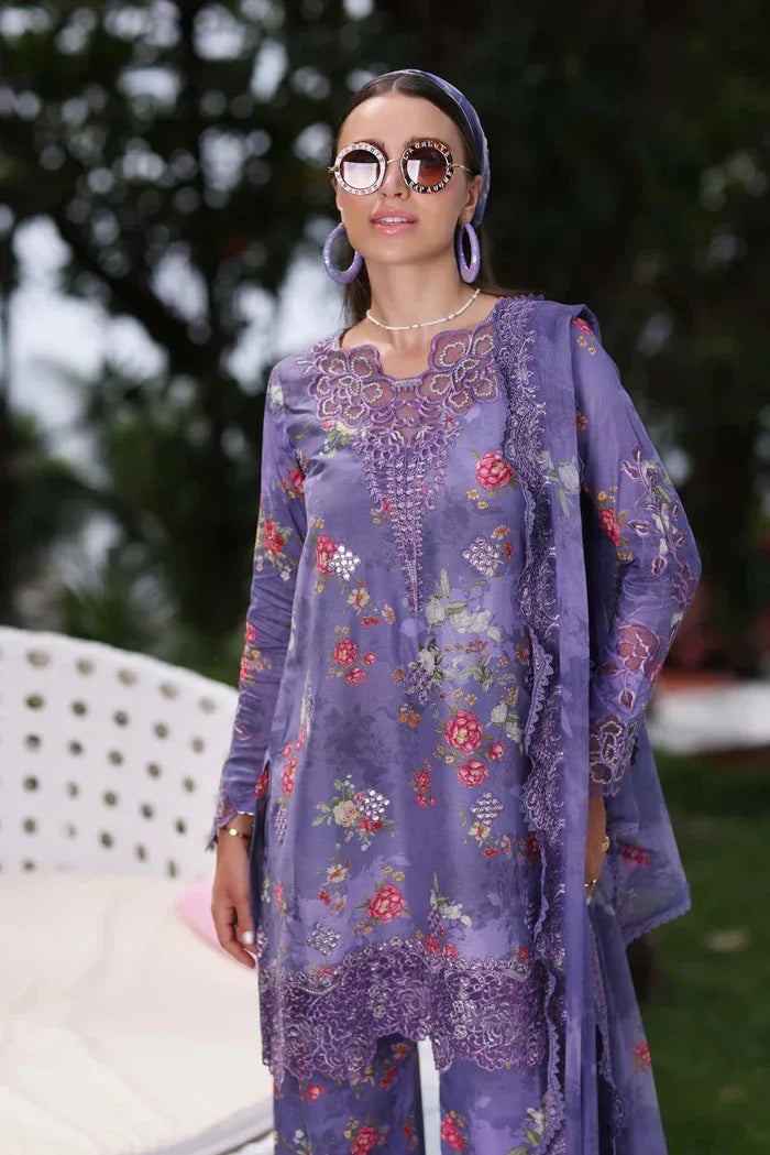 Noor by Saadia Asad | Luxe Printkari 24 | D4-B - Aqsa Fabrics