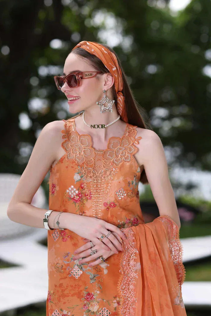 Noor by Saadia Asad | Luxe Printkari 24 | D4-A - Aqsa Fabrics