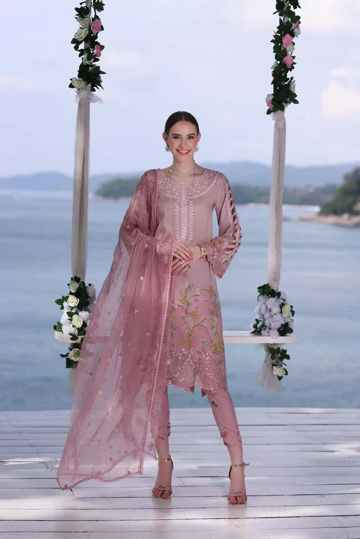 Noor by Saadia Asad | Luxe Printkari 24 | D7-A - Aqsa Fabrics