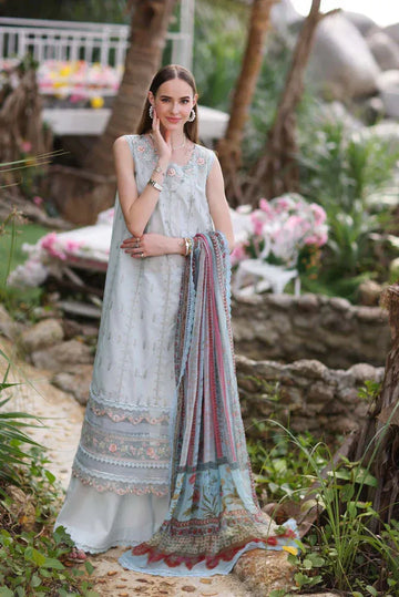 Noor by Saadia Asad | Luxe Printkari 24 | D3-B - Aqsa Fabrics