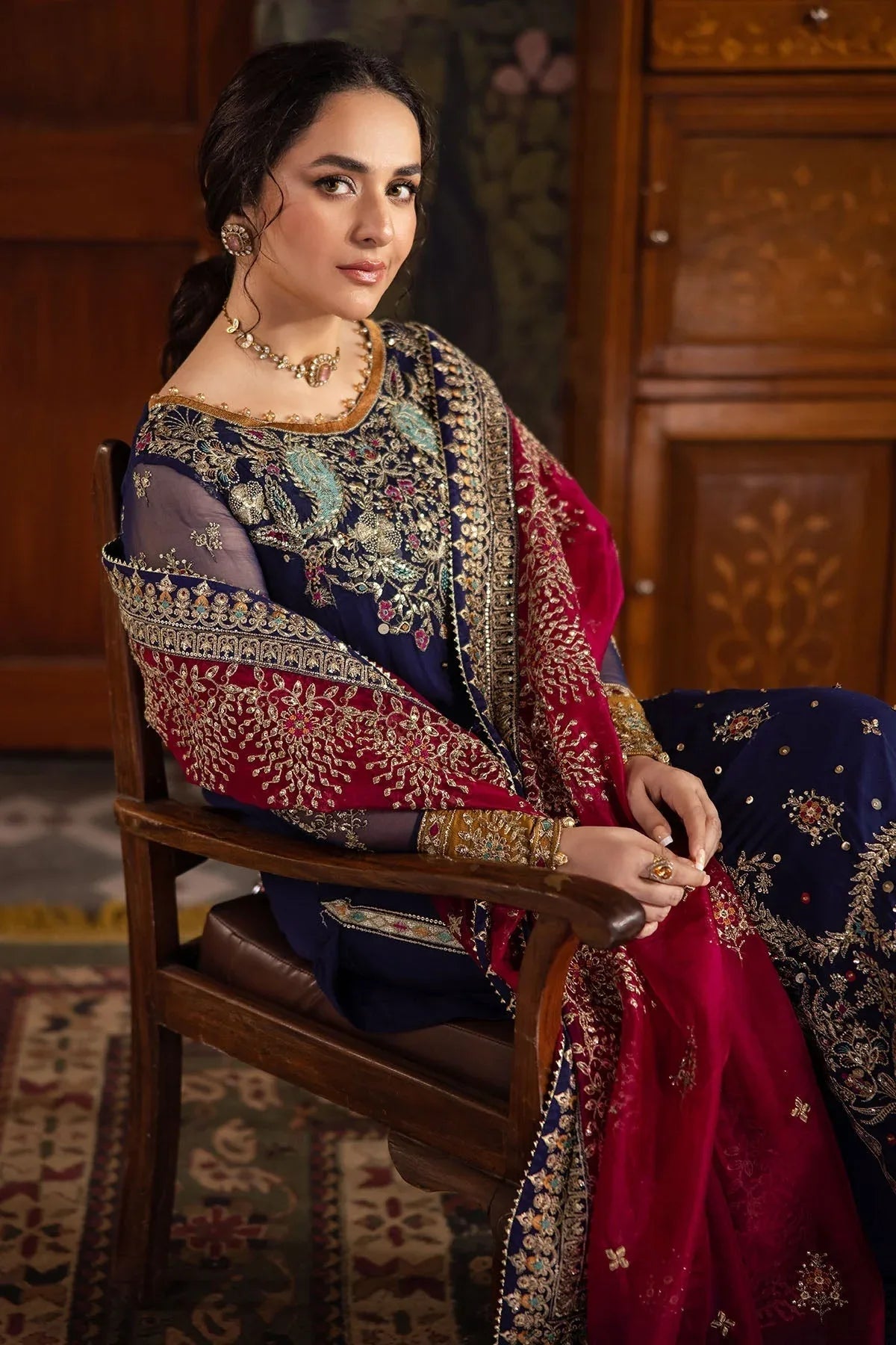 Nureh | Alfaaz Formals |  NL-75 JUGNI - Aqsa Fabrics