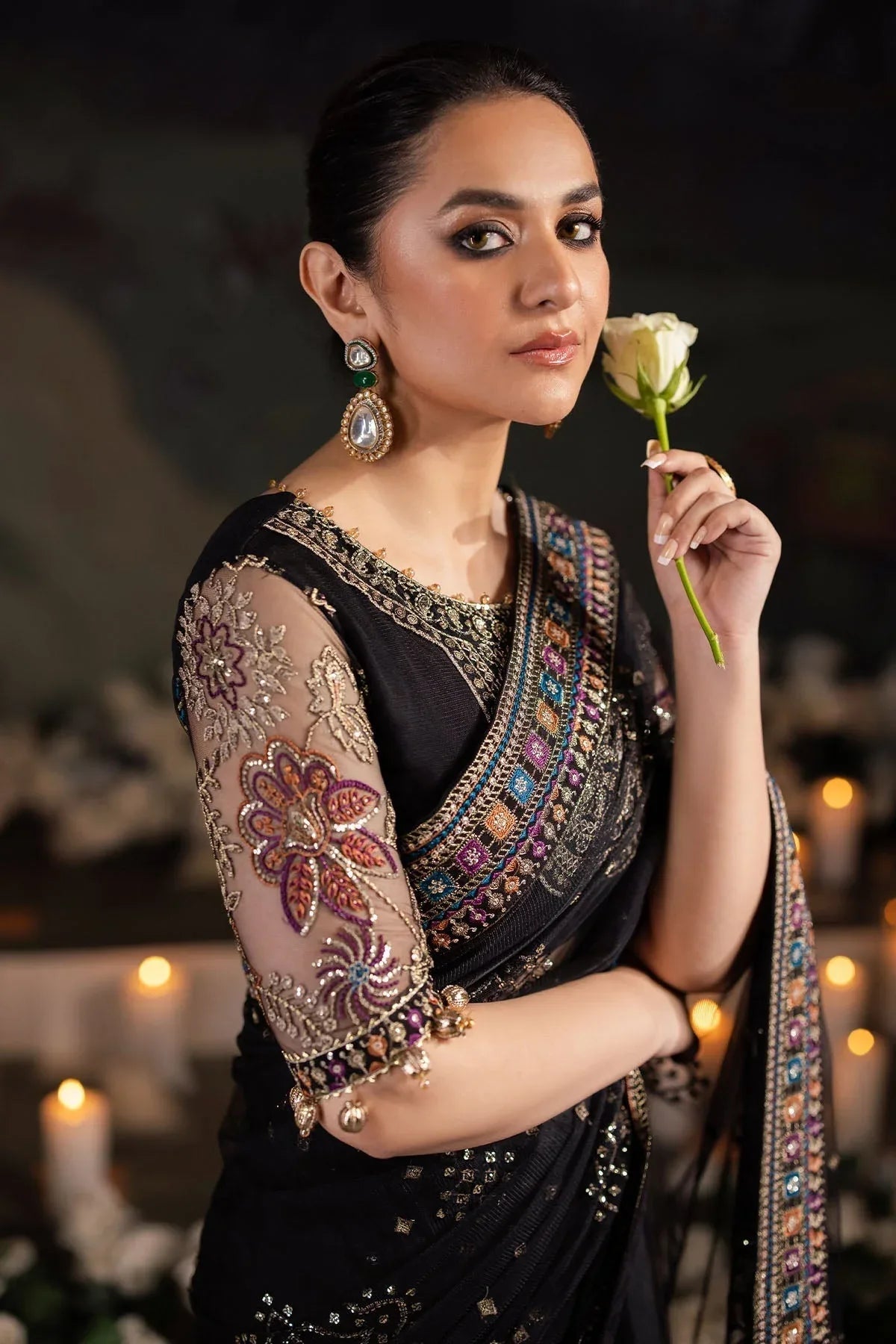 Nureh | Alfaaz Formals |  NL-78 RUHI - Aqsa Fabrics