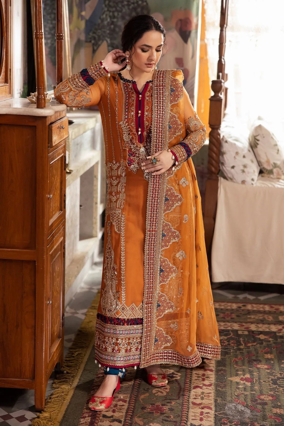Nureh | Alfaaz Formals |  NL-77 AZFAR - Aqsa Fabrics